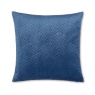 Catherine Lansfield Signature Art Deco Pearl Filled Cushion - Navy Blue