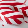 Catherine Lansfield Christmas Candy Cane Shaped Cushion