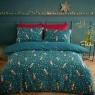 Catherine Lansfield Christmas Nutcracker Green Duvet Set