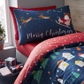 Catherine Lansfield Santa's Christmas Wonderland Duvet Set