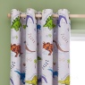 Catherine Lansfield Kids Prehistoric Dinosaurs Fully Reversible Curtains 66x72