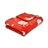 Bedlam Jolly Santa Fleece Throw - Red