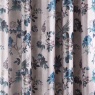 Appletree Heritage Windsford Velvet Eyelet Curtains 66 x 72 -Teal