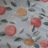 Dreams & Drapes Design Botanical Fruit Easy Care Duck Egg Duvet Set