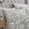 Dreams & Drapes Design Chrysanthemum Easy Care Green Duvet Set