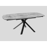 Akante Kheops Extending Dining Table - Silver