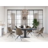 Akante Miami Swivel Dining Chair - Taupe