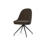 Akante Miami Swivel Dining Chair - Taupe