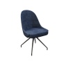 Akante Akante Miami Swivel Dining Chair - Navy Blue