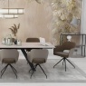 Akante Chicago Swivel Dining Chair - Taupe