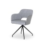 Akante Chicago Swivel Dining Chair -Grey