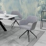 Akante Chicago Swivel Dining Chair -Grey