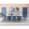 Akante Chicago Swivel Dining Chair - Blue