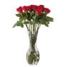 Dartington Florabundance Rose Vase Filled with Roses