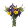 Dartington Florabundance Bouquet Classic Vase Filled with Flowers