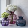 Dartington Cushion Vase Ink Blue Medium Lifestyle Image