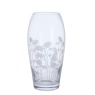 Dartington Bloom Barrel Vase Aquileqia Empty