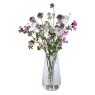 Dartington Bloom Tapered Vase Bees & Potentilla Filled with Flowers