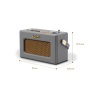 Roberts Revival Uno BT DAB/DAB+/FM Radio Bluetooth - Dove Grey