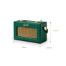 Roberts Revival Uno BT DAB/DAB+/FM Radio Bluetooth - Deep Green