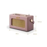 Roberts Revival Uno BT DAB/DAB+/FM Radio Bluetooth - Dusky Pink