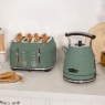Rangemaster RMCL4201MG Classic 4 Slice Toaster - Green