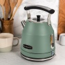 Rangemaster RMCLDK201MG Quiet Boil Traditional Kettle 1.7L - Green