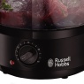 Russell Hobbs 26530 3 Tier Steamer - Matte Black