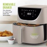 Tower T17127MSH Vortx 6L Digital Air Fryer - Latte