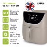 Tower T17127MSH Vortx 6L Digital Air Fryer - Latte