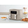 Tower T17137MSH Vortx 8.5L Dual Basket Air Fryer - Latte