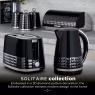 Tower T10075BLK Solitaire 3KW Kettle 1.5L - Black