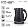 Tower T10075BLK Solitaire 3KW Kettle 1.5L - Black