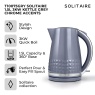 Tower T10075GRY Solitaire 3KW Kettle 1.5L - Grey