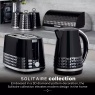 Tower T20082BLK Solitaire 2 Slice Toaster - Black