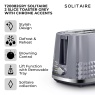 Tower T20082GRY Solitaire 2 Slice Toaster - Grey