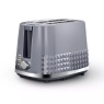 Tower T20082GRY Solitaire 2 Slice Toaster - Grey