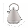Tower T10044MSH Cavaletto 1.7L Pyramid Kettle - Latte