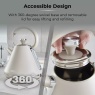 Tower T10044MSH Cavaletto 1.7L Pyramid Kettle - Latte