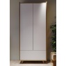 Bell & Stocchero Lago Double Wardrobe - White