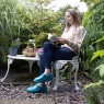 Town & Country Fleecy Garden Cloggies - Teal