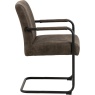 Adele Dining Chair With Armrest - Anthracite