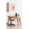 Neptun Oak Office Desk - Matt Wild