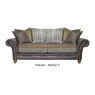 Alexander & James Hudson Pillow Back 3 Seater Sofa