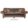 Alexander & James Hudson Standard Back 4 Seater Sofa