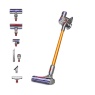 Dyson V8 Absolute-2023 Cordless Stick Vacuum Cleaner - Silver/Yellow