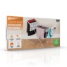 Daewoo HEA1874GE Foldable Electric Heated Clothes Airer With Wings