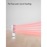 Dyson AM09 White Hot+Cool Jet Focus Fan - White/Nickel