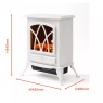 Warmlite WL46018W Stirling 2kW Electric Stove Fire - White