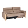 Ercol Mondello Large Power Recliner Sofa Reclined View